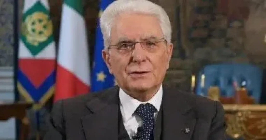 الرئيس الإيطالي سيرجيو ماتاريلا