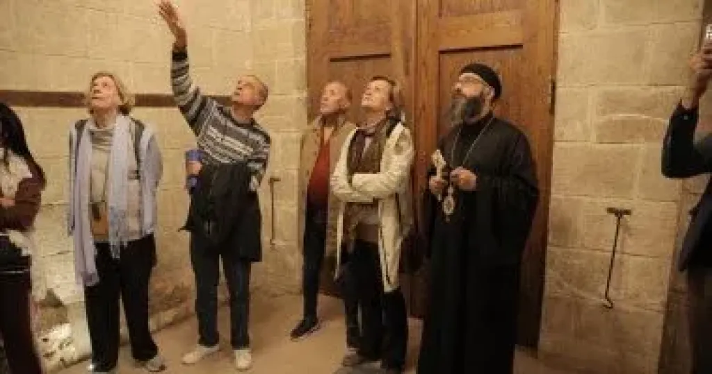 جانب من الزيارة 