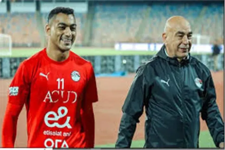 حسام حسن ومصطفي محمد