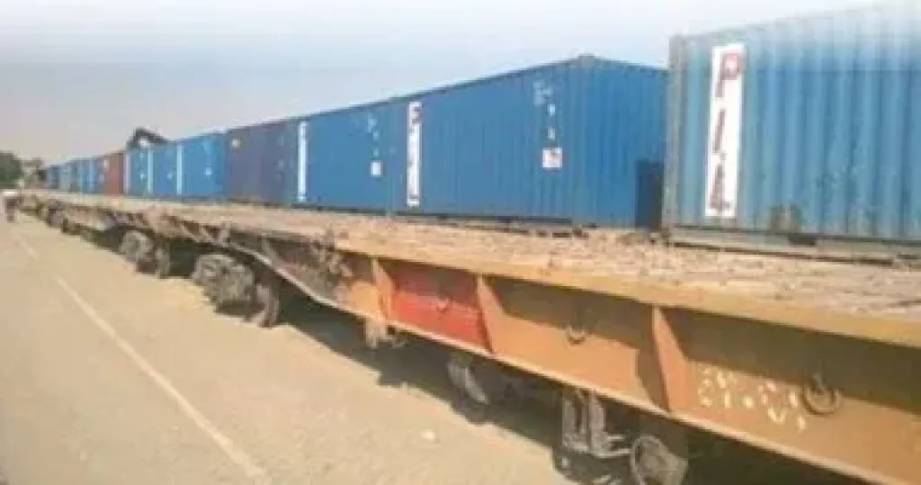 قطار حاويات