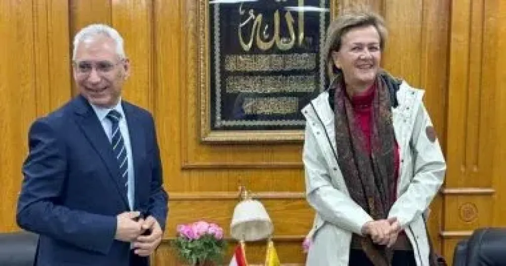 جانب من الزيارة 