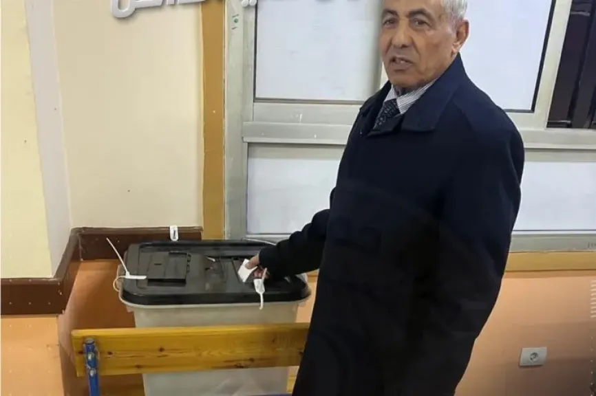 وكيل أول مجلس الشيوخ يدلي بصوته