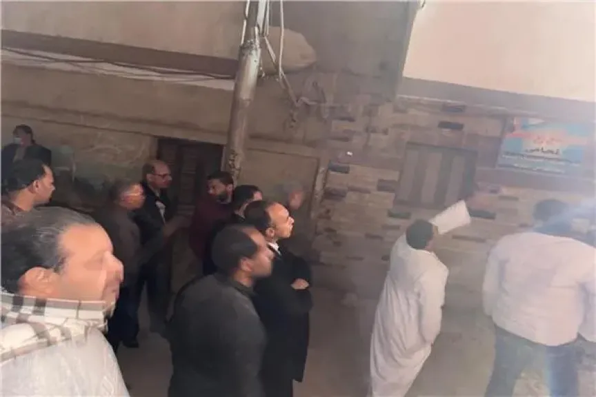 جانب من المعاينة