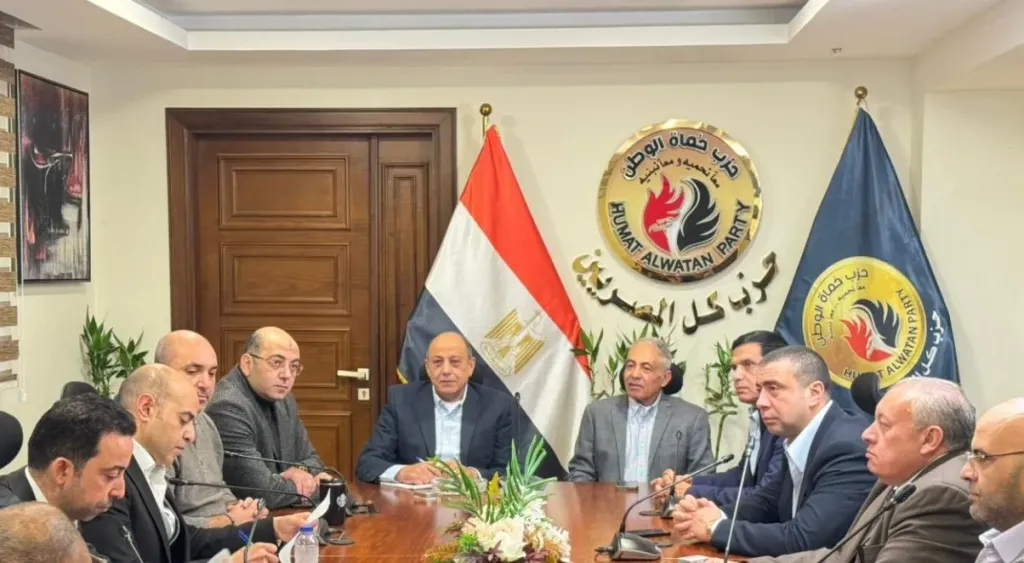 غرفة العمليات المركزية بحزب حماة الوطن