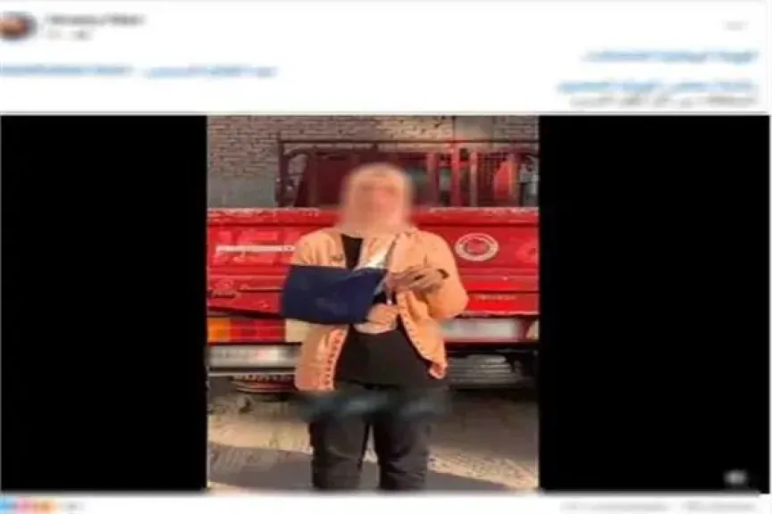 السيدة التي ادعى الفيديو اختفاءها