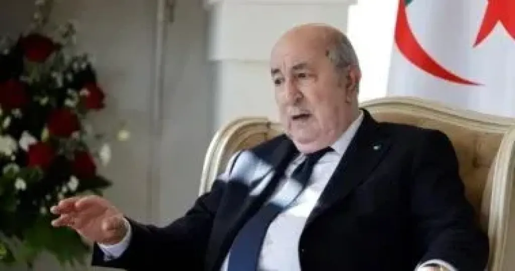   رئيس الجزائر  