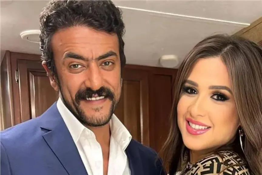 الفنان أحمد العوضي و الفنانة ياسمين عبدالعزيز