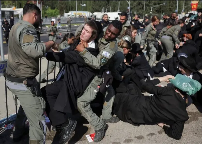 احتجاجات الحريديم تتصاعد في إسرائيل