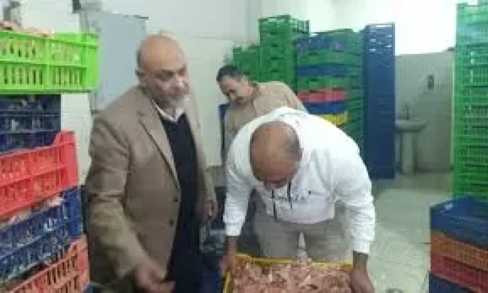 حمله لضبط هياكل الدواجن بالقليوبيه