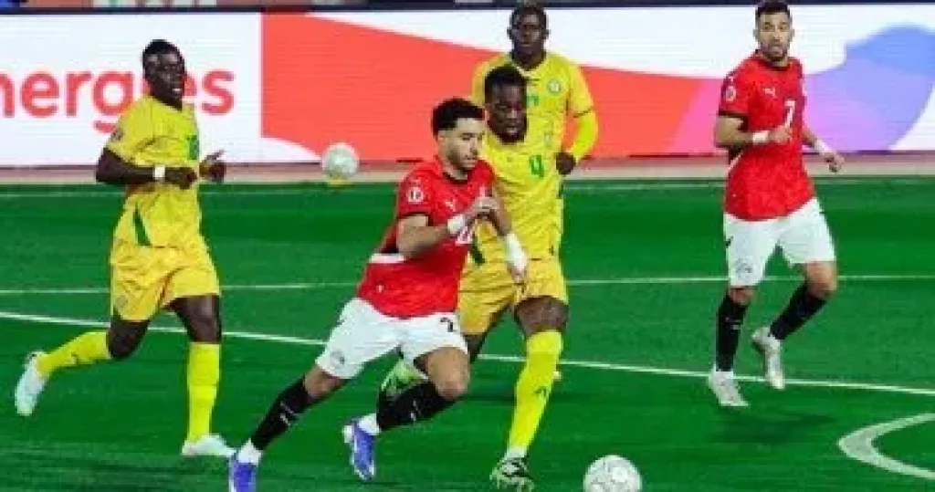 جانب من المباراة 