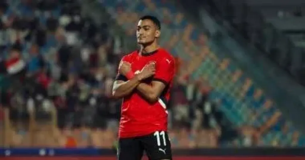 مصطفى محمد لاعب منتخب مصر