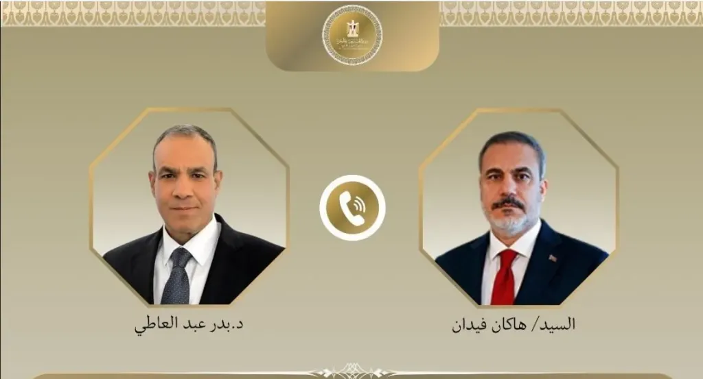  اتصال هاتفي بين وزير الخارجية ونظيره التركي