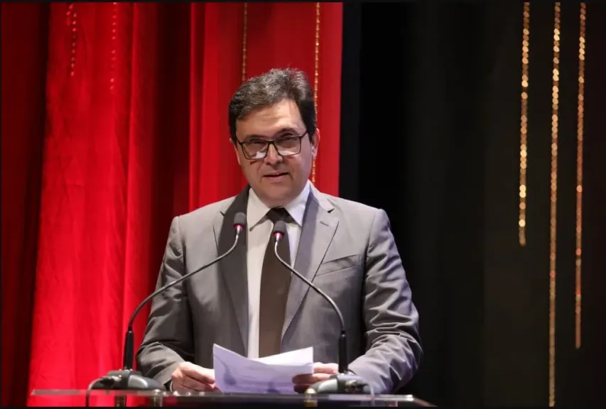 وزير الثقافة الدكتور أحمد فؤاد هنو خلال كلمته بافتتاح بيت الرسوم المتحركة