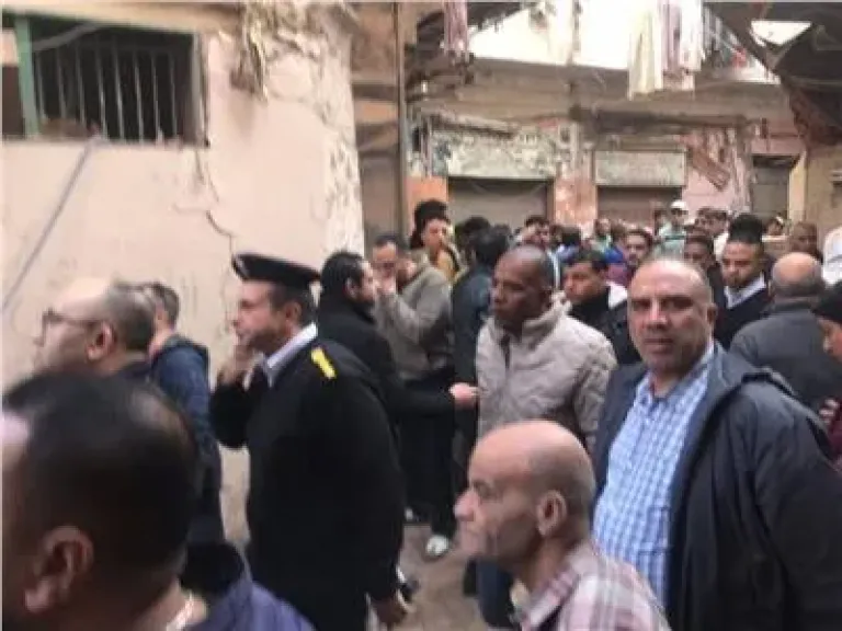 محافظ الجيزة في موقع الحادث