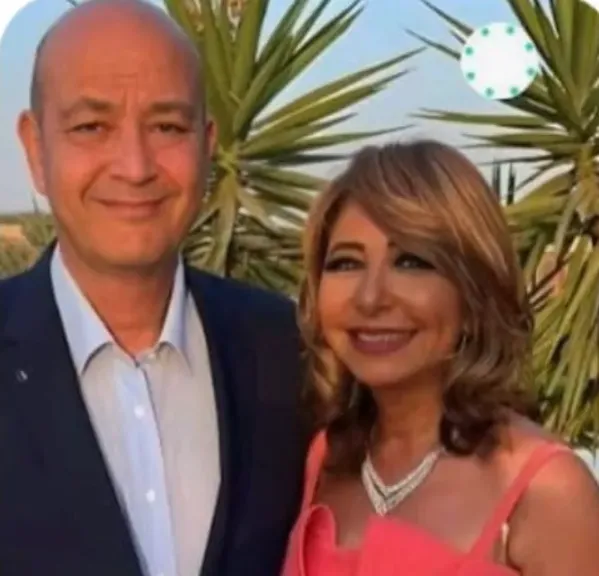  لميس الحديدى وعمرو أديب 