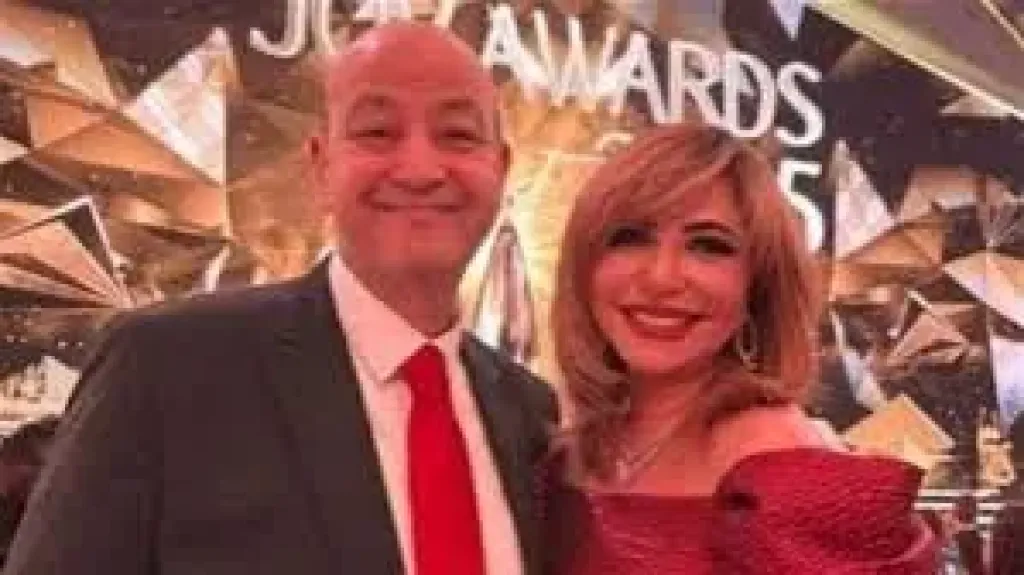 عمرو اديب ولميس للحديدى