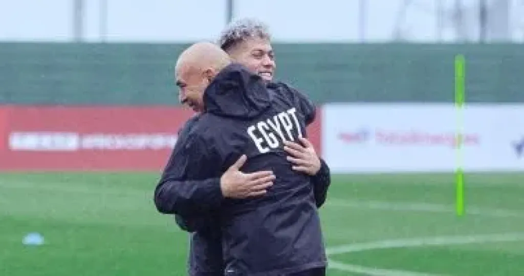حسام حسن وامام عاشور 