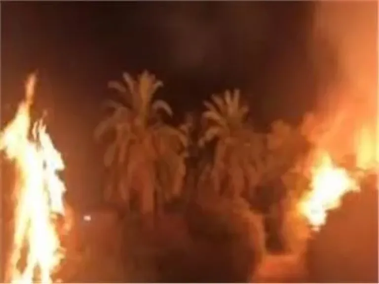 حريق - ارشيفية