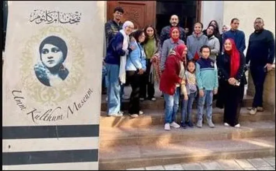 جانب من الزيارة