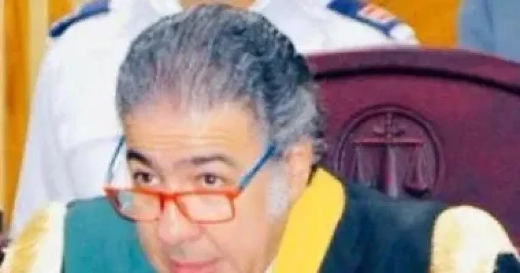 المستشار سامح عبد الحكم رئيس المحكمة