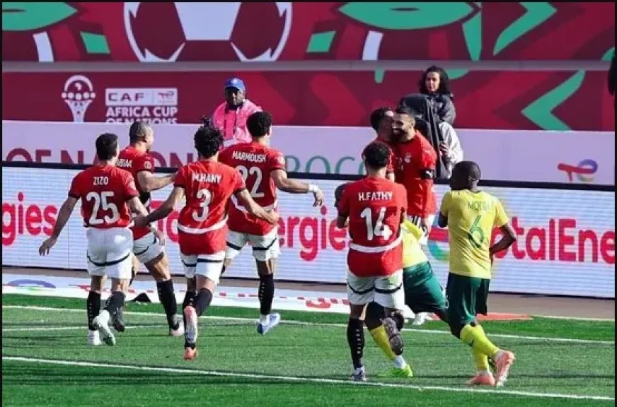 منتخب مصر ضد أنجولا