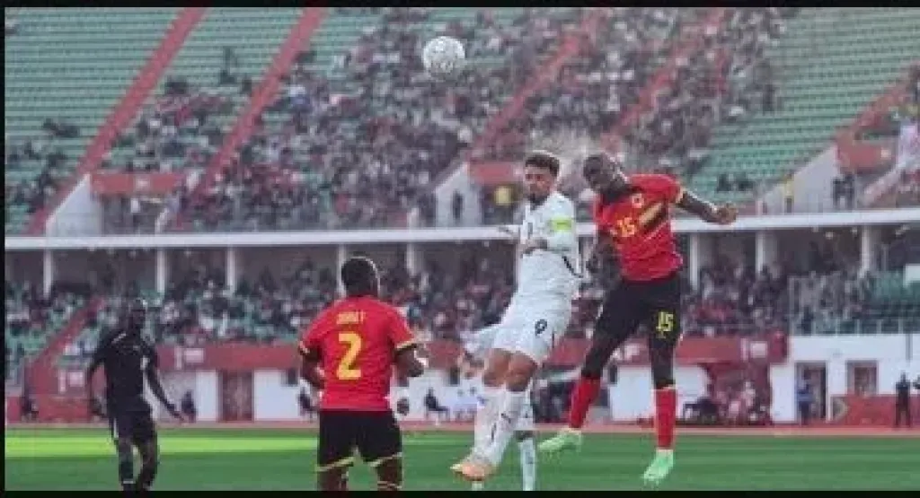 منتخب مصر ضد أنجولا
