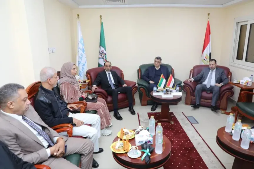 جانب من الزيارة 