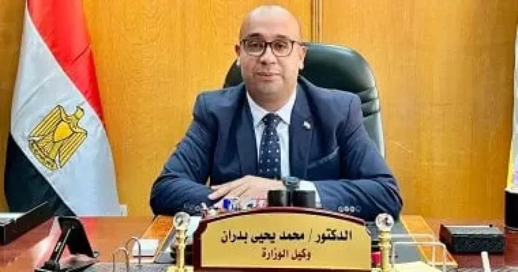 الدكتور محمد يحيى بدران وكيل وزارة الصحة بالإسكندرية
