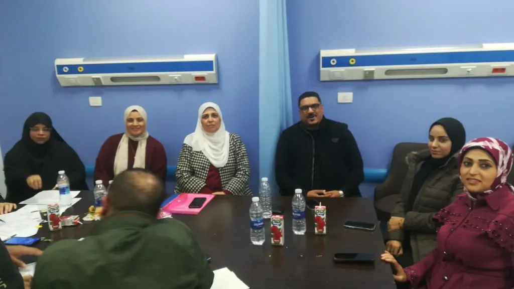 جانب من  ا الوفد 