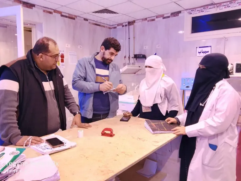 جانب من الزيارة 