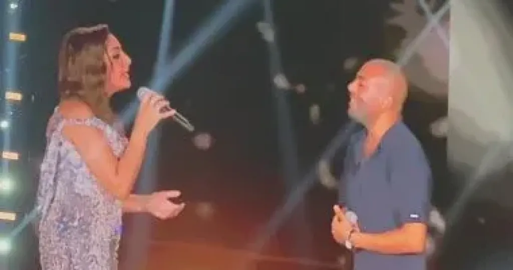 انغام وتامر عاشور 