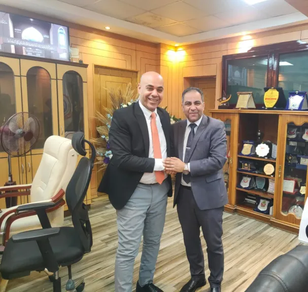 وكيل الوزاره الصحه ومدير عام التامين 