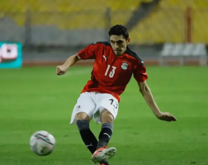 محمد حمدى لاعب منتخب مصر