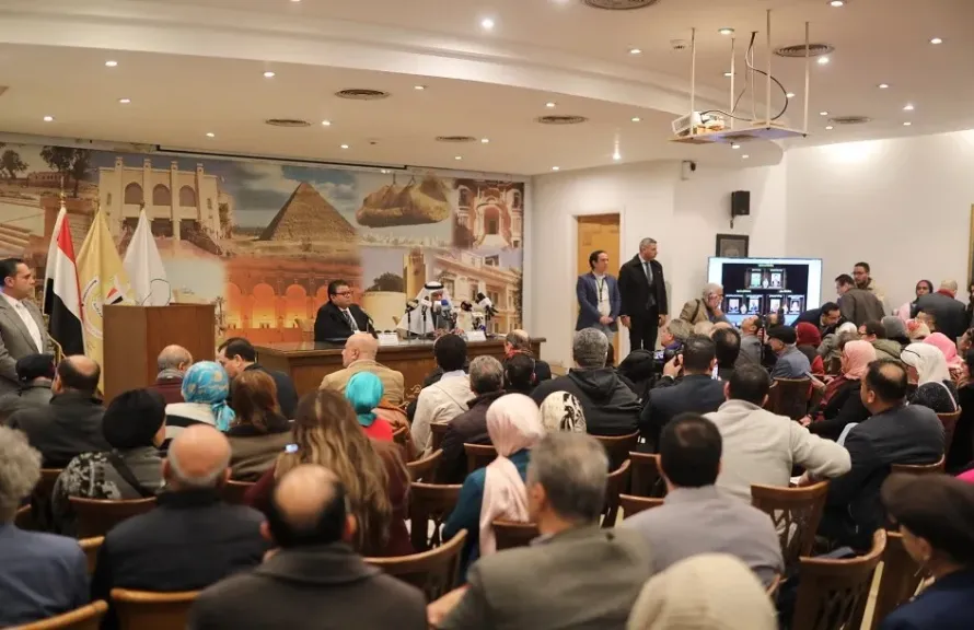 جانب من المؤتمر الصحفي 