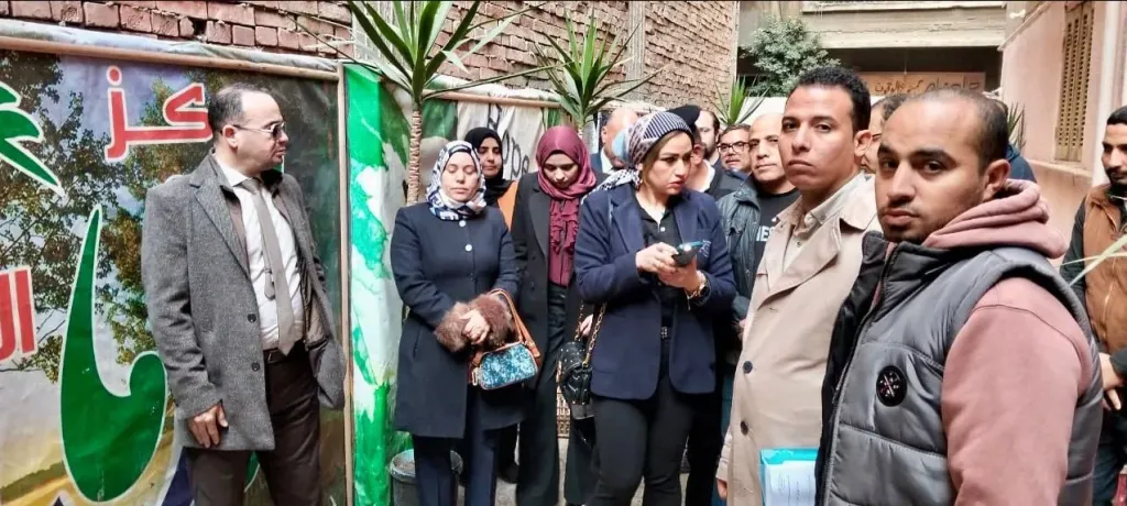 جانب من المعاينة 