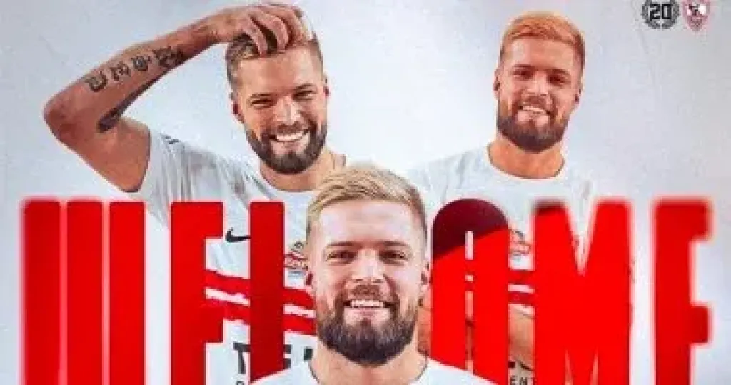 الروسى ديميترى ياكوفليف لاعب طائرة الزمالك