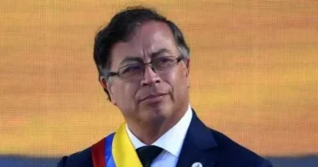 الرئيس الكولومبى جوستافو بيترو