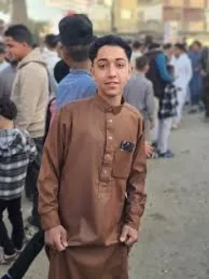 تشيع جنازه طالب لقى مصرعه بحادث تصادم بالطريق الدولى