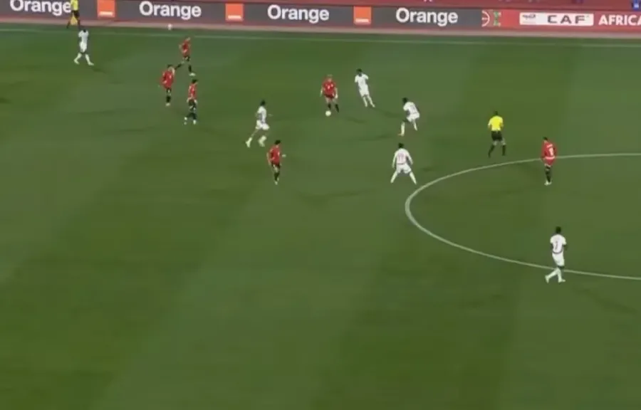 جانب من المباراة