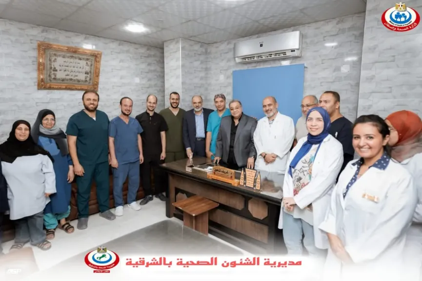 جانب من الاطباء والتمريض