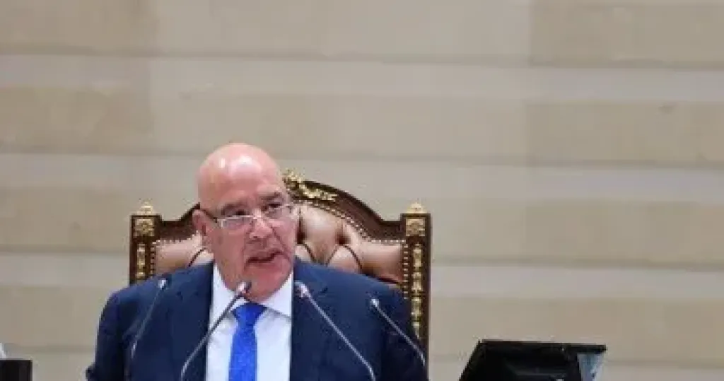 المستشار هشام بدوى رئيس مجلس النواب