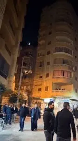 اخلاء برجين بشكل عاجل فى دمنهور
