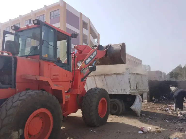جانب من المخالفات القمامه 