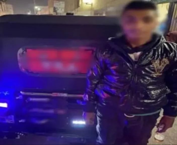ضبط سائق توك توك المتهم