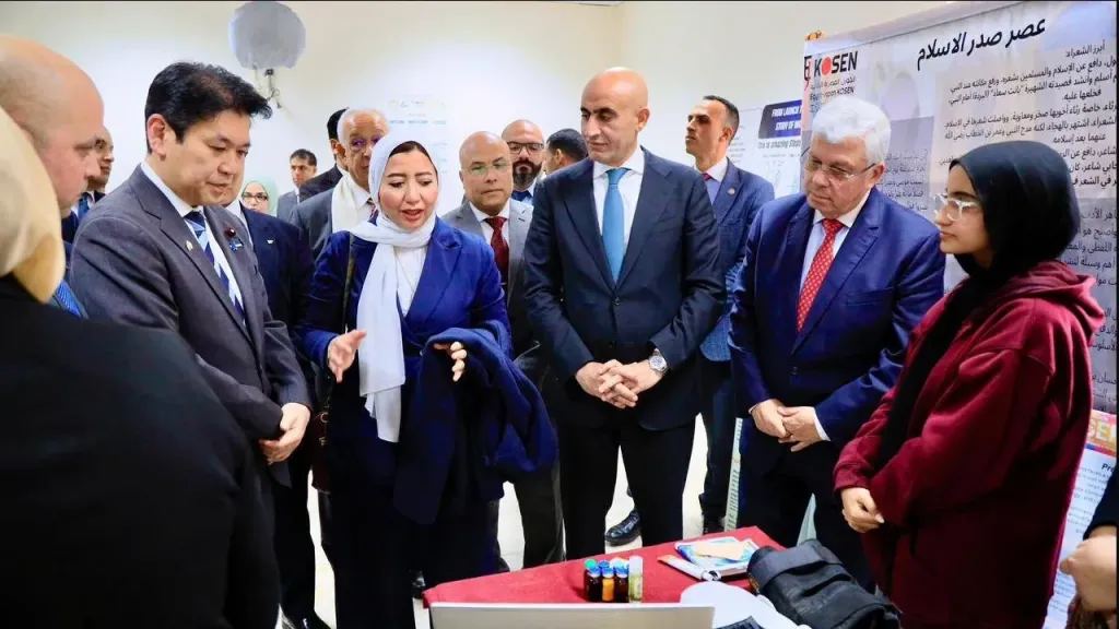 جانب من الزيارة 