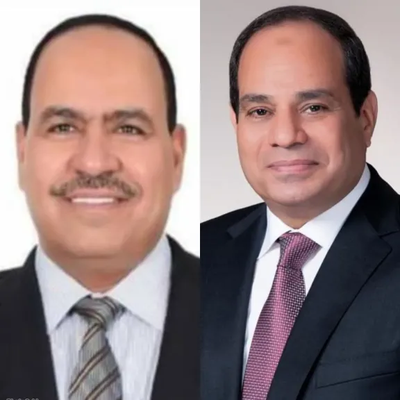 الرئيس السيسى واحمد قورة