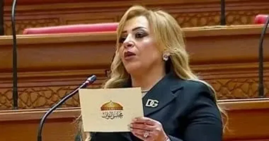  النائبة هبة غالي