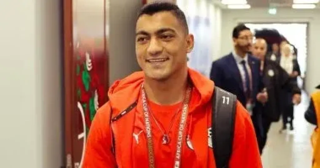 مصطفى محمد مهاجم منتخب مصر