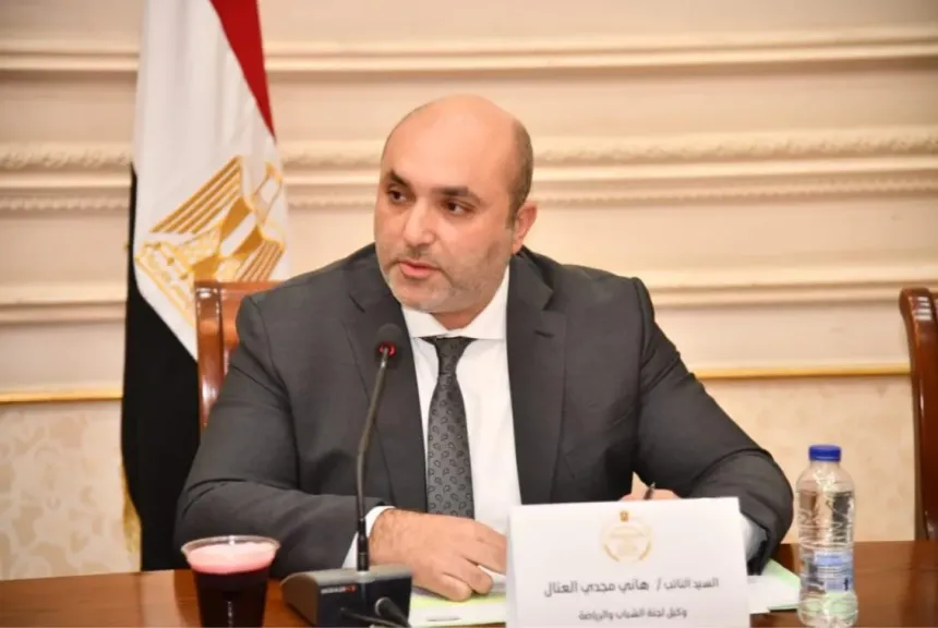 جانب من اجتماع لجنة الشباب والرياضة بمجلس الشيوخ