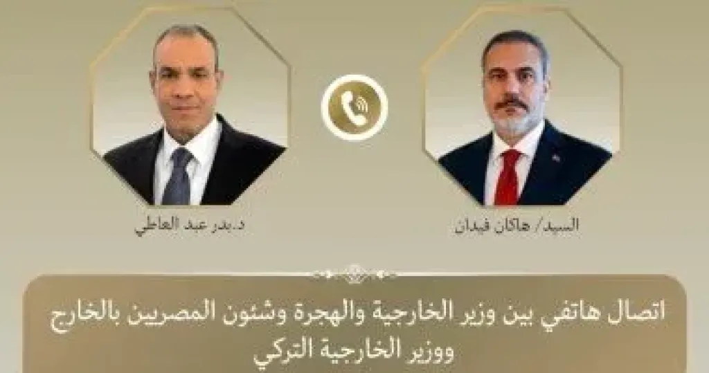 اتصال هاتفى بين وزير الخارجية ونظيره التركى